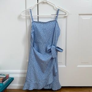Super cute light blue and white SHEIN dress!